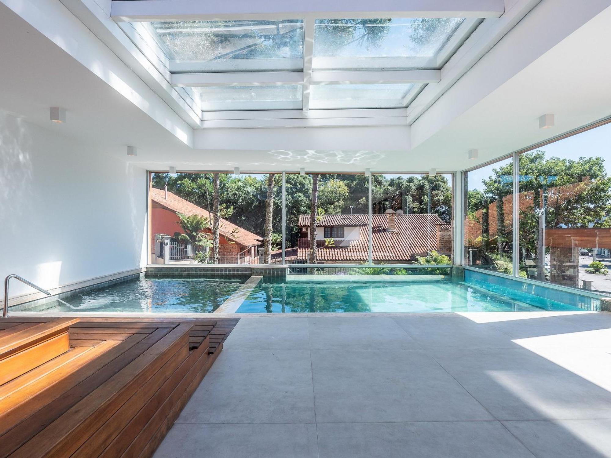 Apartamento Bellagio 2 Suites E Piscina By Achei Canela Kültér fotó