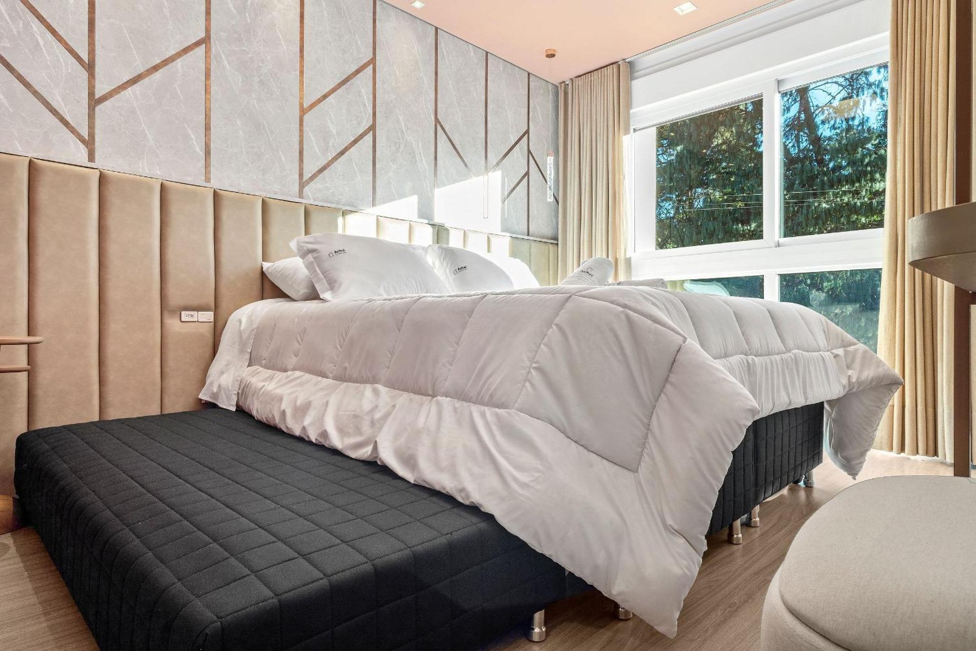 Apartamento Bellagio 2 Suites E Piscina By Achei Canela Kültér fotó